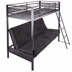 X Rocker 2020148, Gaming bed, Rectangular, Metal, Black, Black, Metal