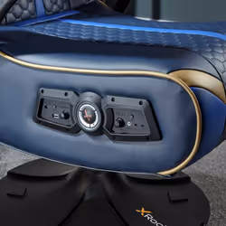 X-Rocker Adrenaline V3 2.1 Bluetooth Audio Gaming Chair - Blue