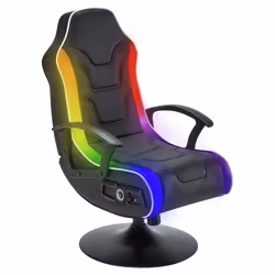 X-Rocker Bolero 2.1 Audio Neo Motion LED Junior Gaming Chair - Black