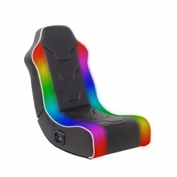 X Rocker Chimera RGB LED Floor Rocker Gaming Chair for Kids  Youth Age