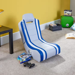 X Rocker Shadow 2.0 Console gaming chair Padded seat Blue, White
