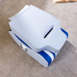X Rocker Shadow 2.0 Console gaming chair Padded seat Blue, White