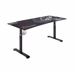 X Rocker Cougar XL, Straight, Rectangular shape, Wood, Steel, Gaming, T-legs
