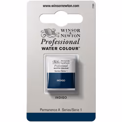 Winsor & Newton Professional Watercolor  Half Pan  Indigo