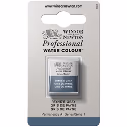Winsor & Newton Professional Watercolor Half Pan Payne's Gray