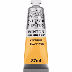 Winsor & Newton Winton Oil Color  37ml (1.25-oz) Tube  Cadmium Yellow Hue