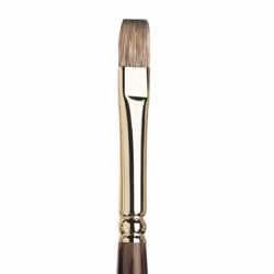 Winsor & Newton Monarch, Single brush, Flat brush, Polyester