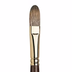 Winsor & Newton Monarch, Single brush, Filbert brush, Polyester
