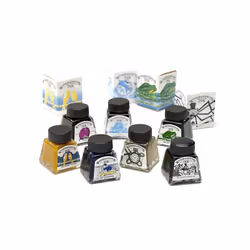 Winsor & Newton Drawing Ink  30ml Bottle  Black Dropper Cap