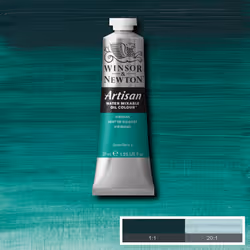 Winsor & Newton Artisan Water Mixable Oil Colour  1.25-oz (37ml)  Viridian