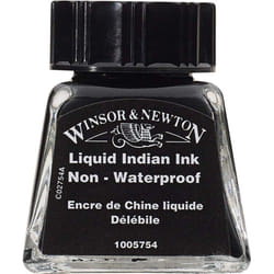 Winsor & Newton Drawing Ink  14ml Bottle  Liquid Indian Ink