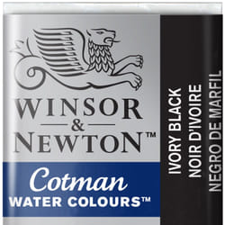 Winsor & Newton Cotman Watercolours water based paint Black 1 pc(s)