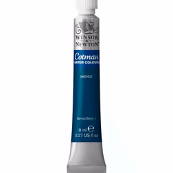 Winsor & Newton Cotman Watercolor Paint  8ml (0.27-oz) Tube  Indigo