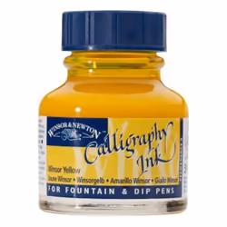 WINSOR & NEWTON CALLIGRAPHY INK 30ML WINSOR YL