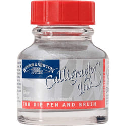 Winsor & Newton Calligraphy Ink  30ml (1-oz) Bottle  Silver