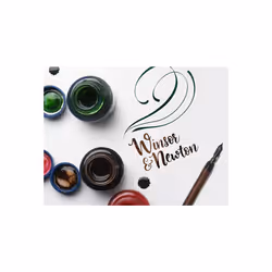 Winsor & Newton Calligraphy Ink  30ml (1-oz) Bottle  Matt Black