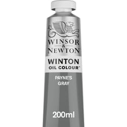 Winsor  Newton Winton Oil Color  200ml 675oz Tube  Paynes Gray