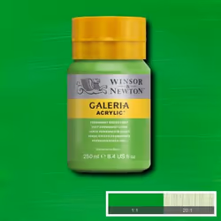 Winsor & Newton Galeria acrylic paint 250 ml Green Bottle