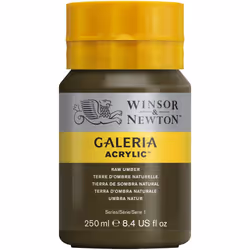 Winsor & Newton Galeria Acrylic, 250 ml, Umbra, Pot