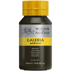 Winsor & Newton Galeria Acrylic acrylic paint 500 ml Black Pot