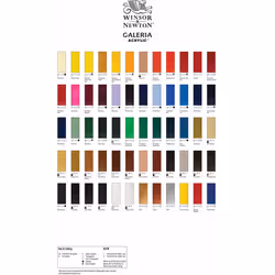 Winsor and Newton Galeria Acrylic Colour 500ml 482 Permanent Green Deep (Pot)