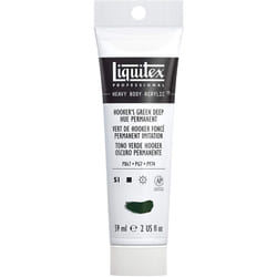 Liquitex 1045225 Professional Heavy Body Acrylic Paint 59 ml Tube, Hooker's Green Deep Hue Permanent