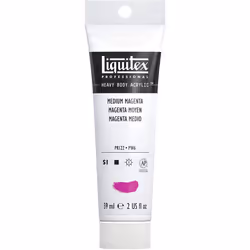 Liquitex Professional Heavy Body Acrylic Paint 59 ml tube, Medium Magenta