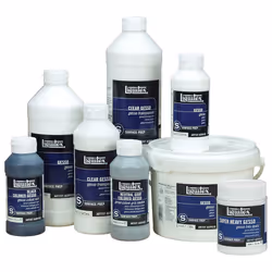 Liquitex Professional Black Gesso Surface Prep Medium, 237 ml