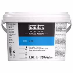 Liquitex Professional Gesso Surface Prep Medium 1.89L (64-oz) White