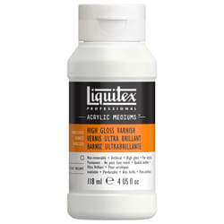 Liquitex Professional High Gloss Varnish  118ml (4-oz)