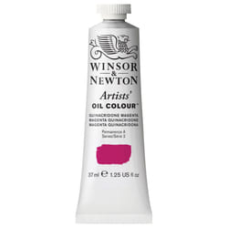 Winsor & Newton Artists' Oil Color  37ml (1.25 oz) Tube  Quinacridone Magenta