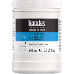 Liquitex Professional Super Heavy Gesso Surface Prep Medium, 946 ml