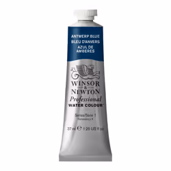 Winsor & Newton Professional Watercolor 37ml (1.25-oz) Tube Antwerp Blue