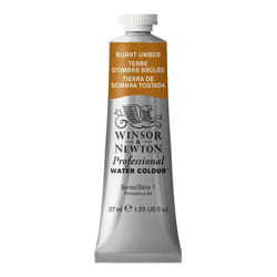 Winsor & Newton 37 ml Professional Water Colour Tube, Burnt Umber