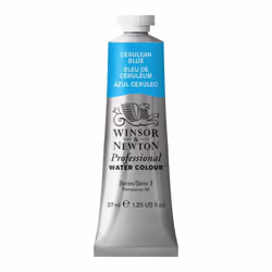 Winsor Newton Professional Watercolor 37ml 125oz Tube Cerulean Blue