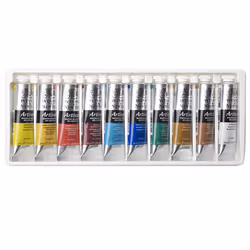 Winsor  Newton Artisan Water Mixable Oil Color Paint Set  125oz 37ml Tubes  Set of 10