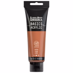 Liquitex BASICS Acrylic, Copper, Acrylic paint, liquid, 118 ml, 1 pc(s)