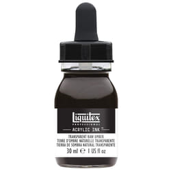 Liquitex Professional Acrylic Ink  1-oz (30ml) Jar  Transparent Raw Umber