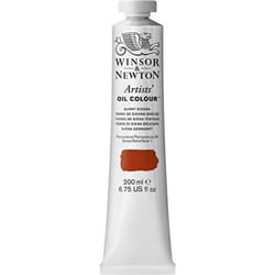 Winsor & Newton Artists Oil color  200ml (6.75 oz) Tube  Burnt Sienna