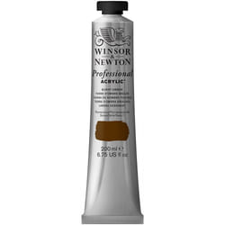 Winsor & Newton 200ml Professional Acrylic Colour Tube - Burnt Umber