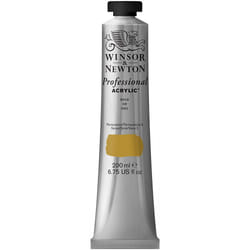 Winsor & Newton 200ml Professional Acrylic Colour Tube - Gold