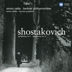 Warner Music Berliner Philharmoniker - Shostakovich: Symphonies Nos. 1 & 14, 2CD CD Classic