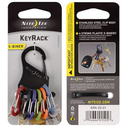 Nite Ize KeyRack Key carabin Black, Multicolour