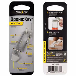 Nite Ize DoohicKey, Key carabin, Stainless steel, Stainless steel, 17.2 mm, 64.8 mm, 12 g