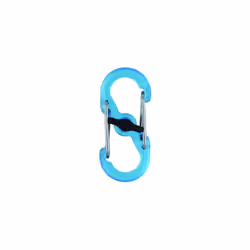 Nite Ize S-Biner MicroLock Polycarbonate (2 Pack) - Blue