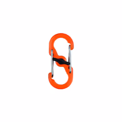 Nite Ize S-Biner MicroLock Polycarbonate (2 Pack) - Orange