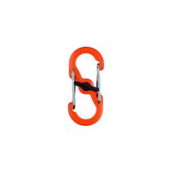 Nite Ize S-Biner MicroLock Polycarbonate (2 Pack) - Orange