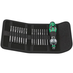 Wera  5051041001 Kraftform Kompakt 60 RA Ratcheting Screwdriver Set  17Piece