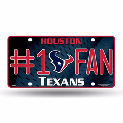 Houston Texans License Plate #1 Fan