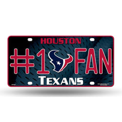 Houston Texans License Plate #1 Fan